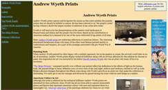 Desktop Screenshot of andrew-wyeth-prints.com